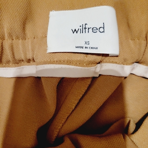 Aritzia Wilfred Kari Paperbag Pant Orange Size Xs - Picture 4 of 5